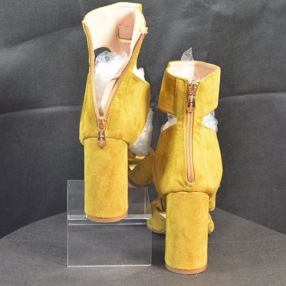 Suede Sandal Booties Sz 9 Cape Robin New - Picture 6 of 9